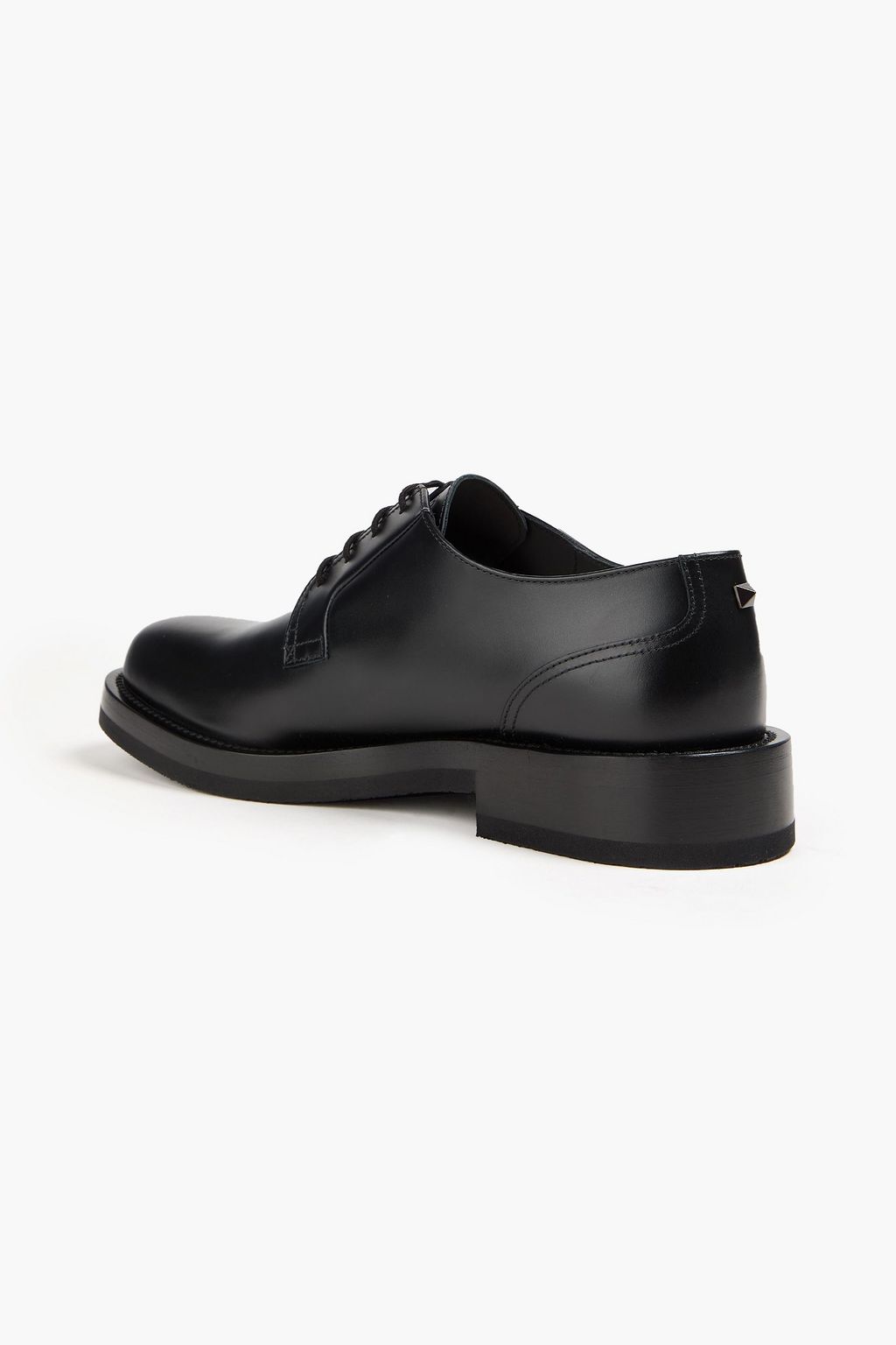 VALENTINO GARAVANI Rockstud leather derby shoes