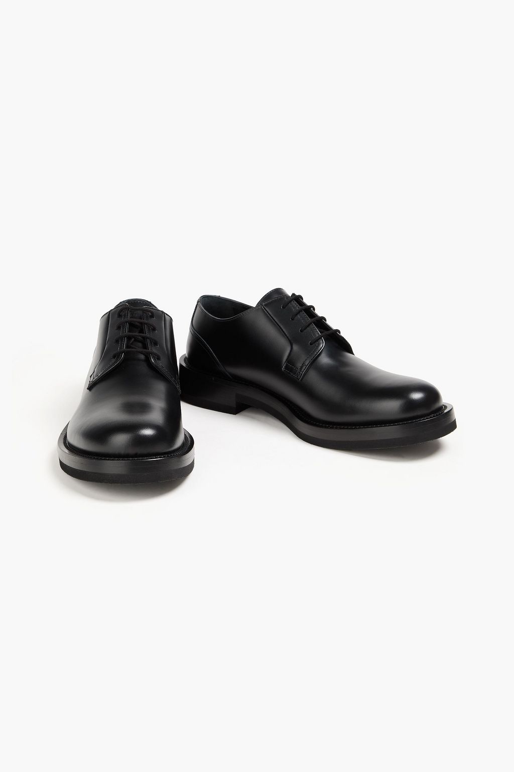 VALENTINO GARAVANI Rockstud leather derby shoes