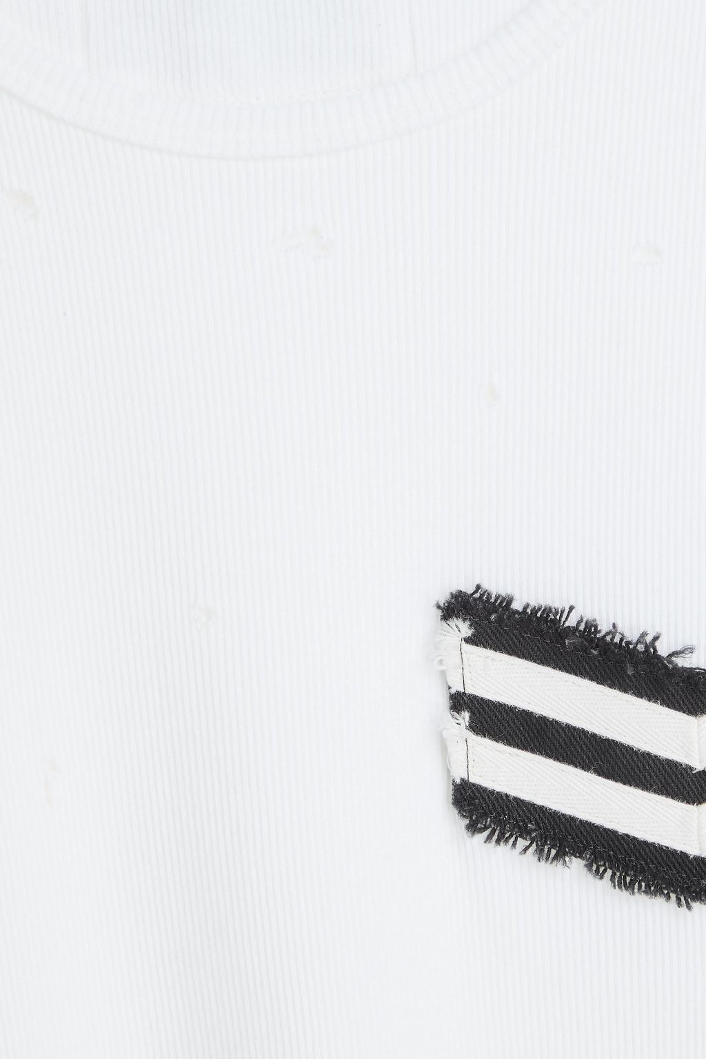 DOLCE&GABBANA Appliquéd cotton-jersey tank