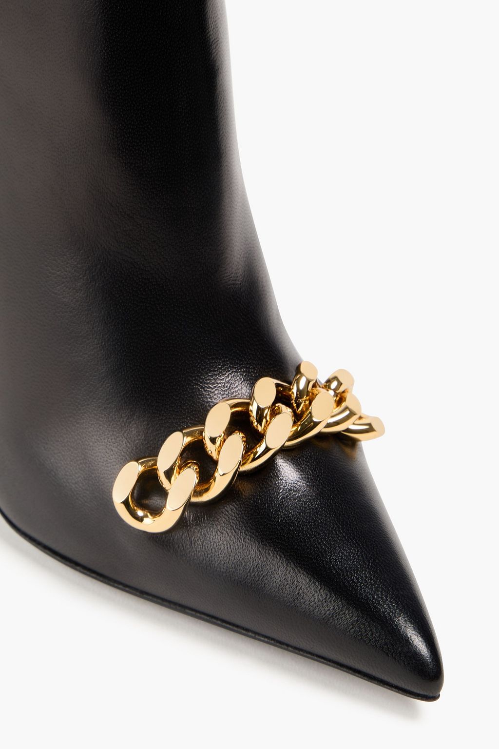 TOM FORD Iconic Chain 105 leather ankle boots