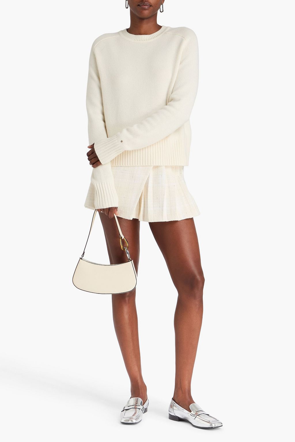 MAJE Cashmere-blend sweater