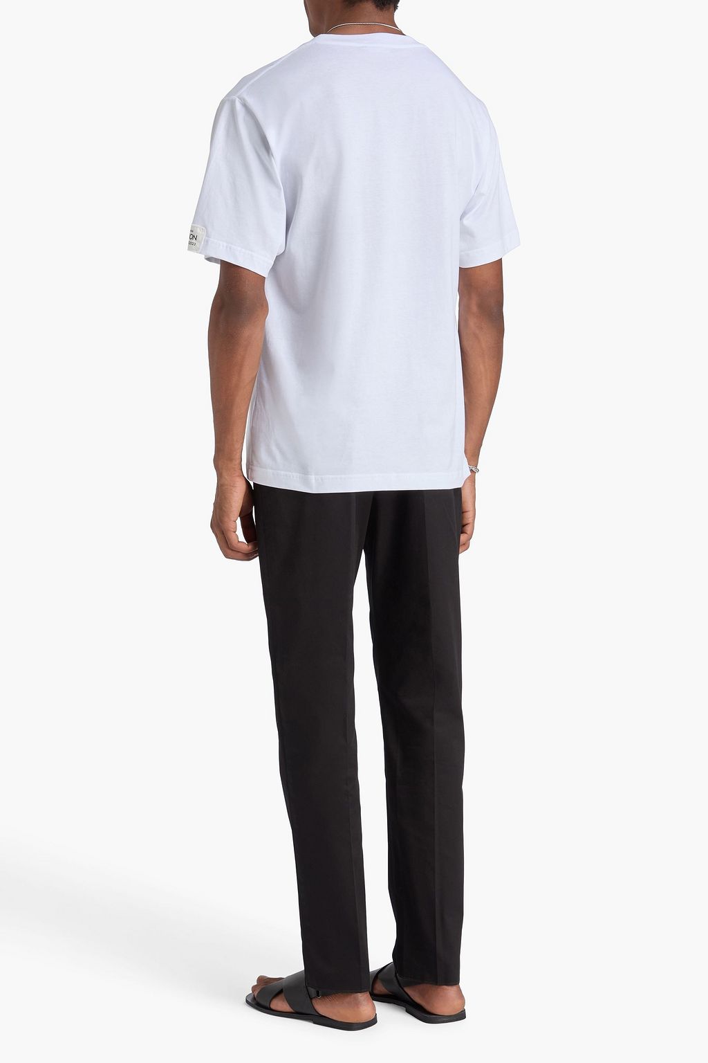 DOLCE&GABBANA Printed cotton-jersey T-shirt