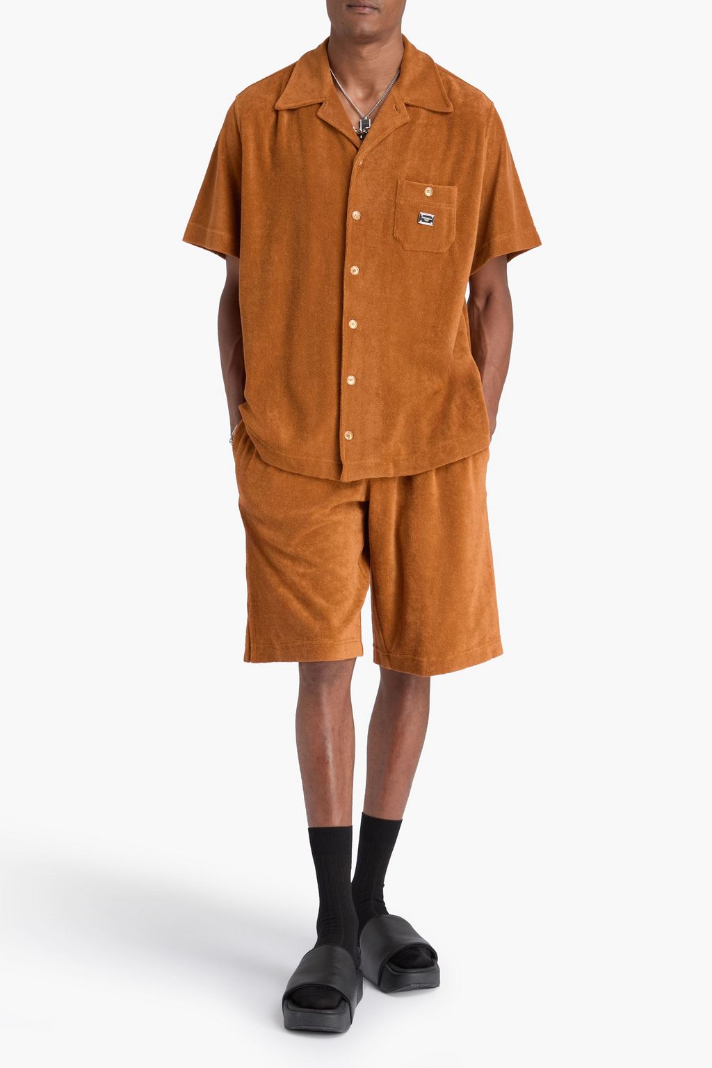 DOLCE&GABBANA Cotton-terry shirt