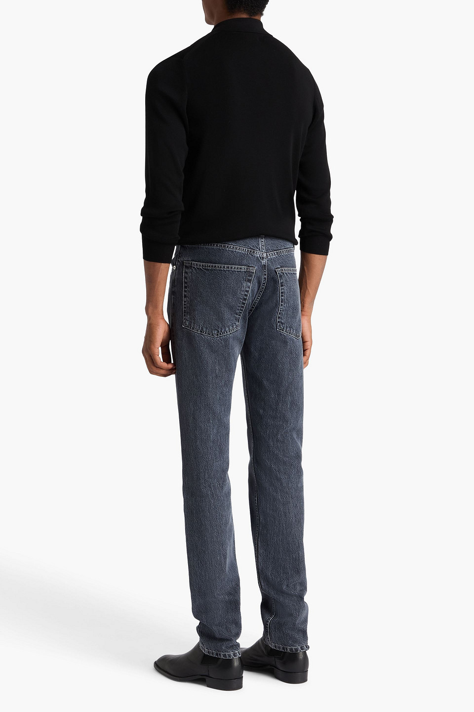  Tom Ford - Seidenhemd - Schwarz - It 46 