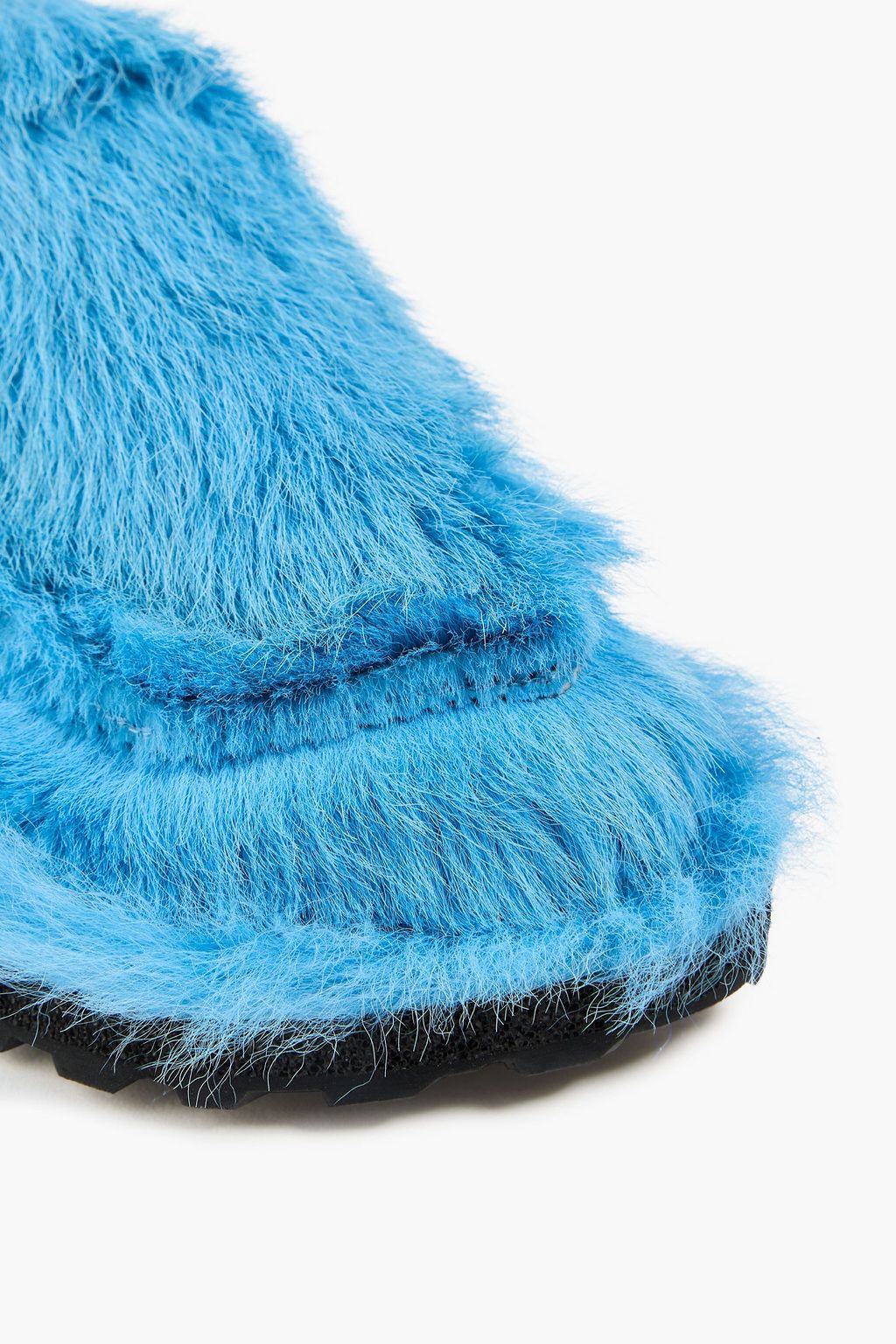 DRIES VAN NOTEN Calf hair slippers