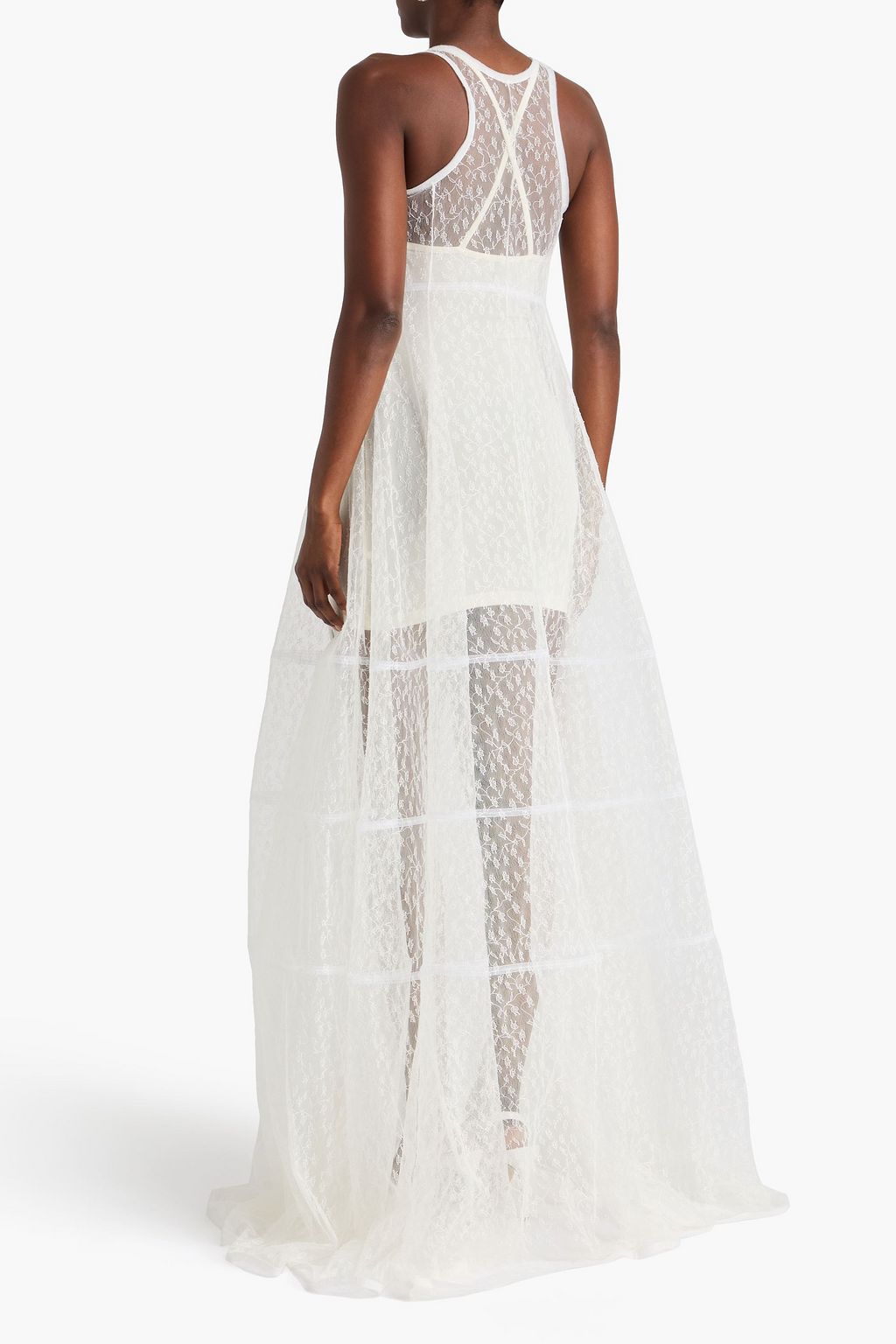 JACQUEMUS Robe „Dentelle“ aus Spitze