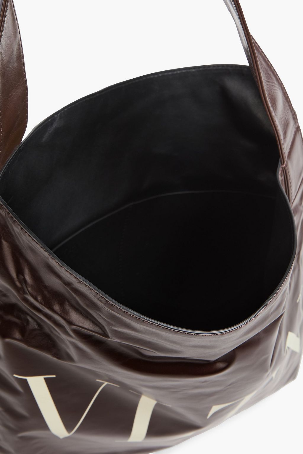 VALENTINO GARAVANI حقيبة ماسنجر "في إل تي إن" من الجلد