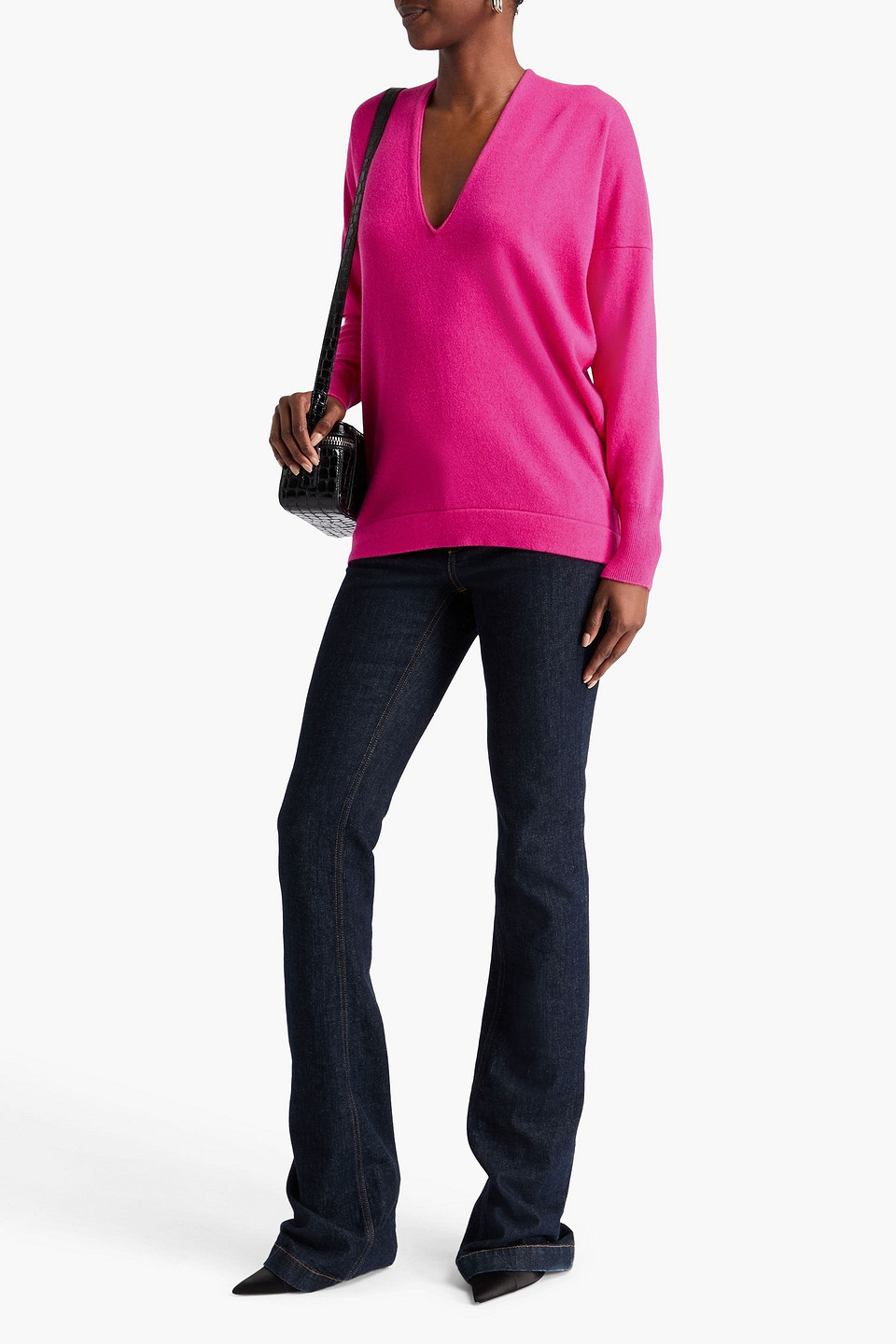  Tom Ford - Pullover Aus Einer Kaschmir-baumwollmischung - Pink - Xs 