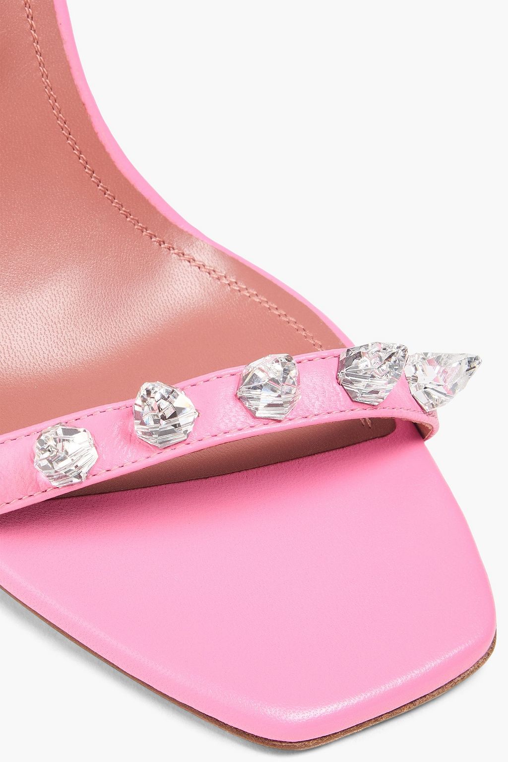AMINA MUADDI Julia spiked leather sandals