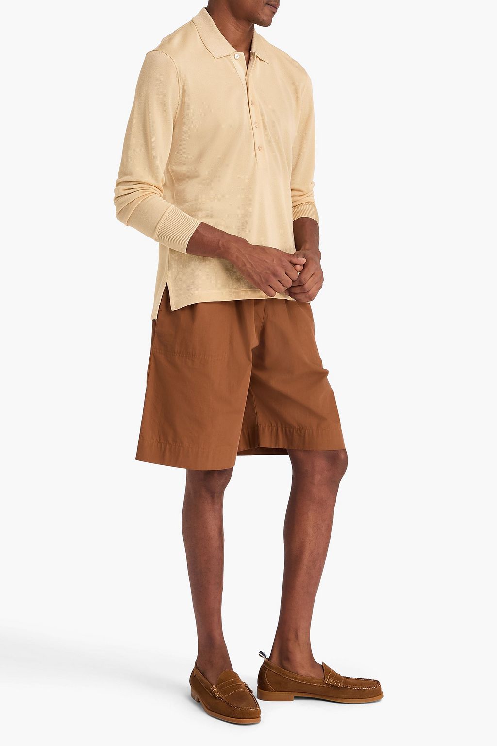 TOM FORD Piqué polo shirt