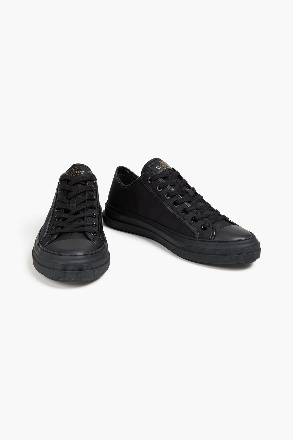 VALENTINO GARAVANI Studded shell sneakers