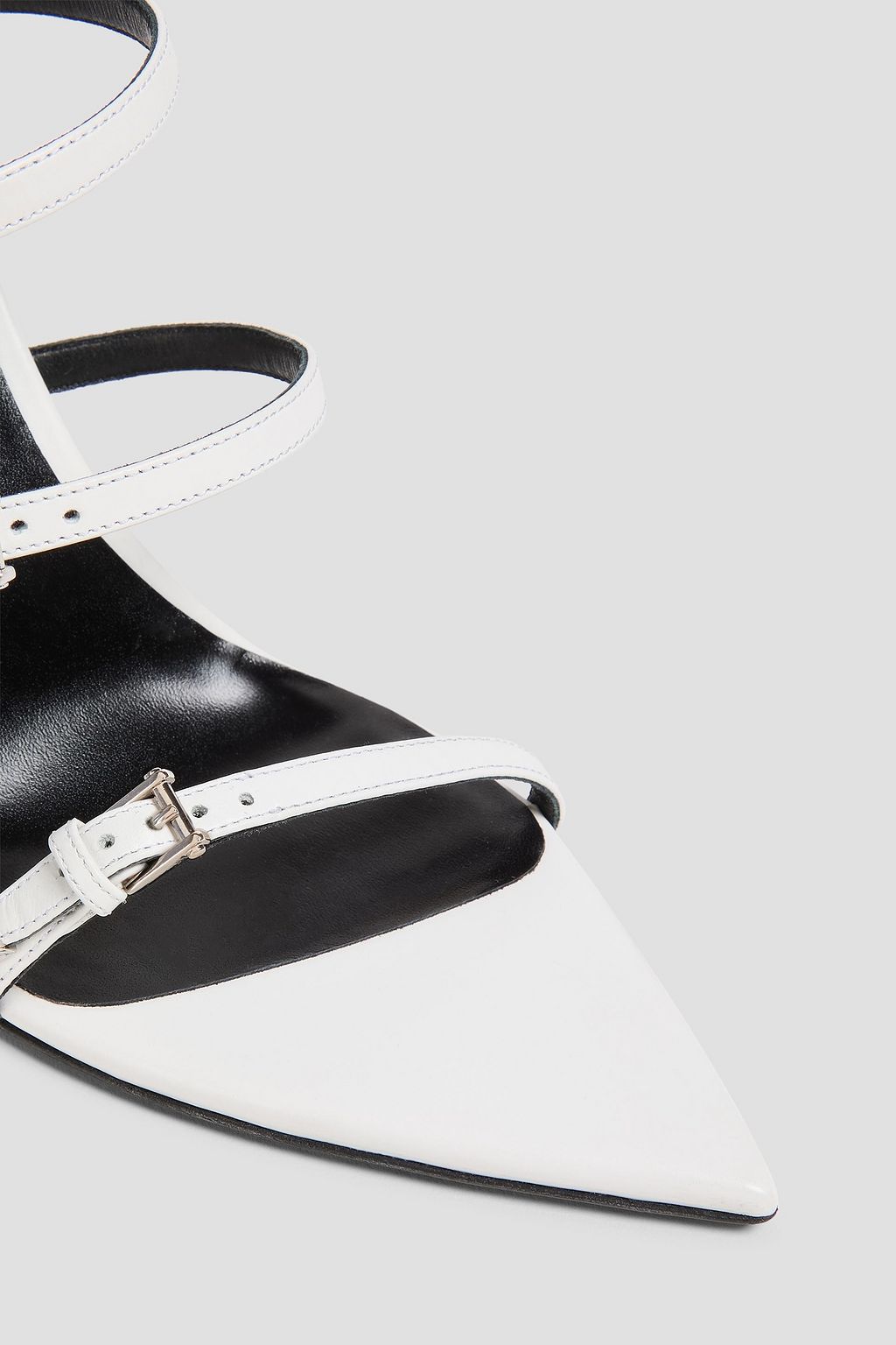 VERSACE Buckled leather sandals