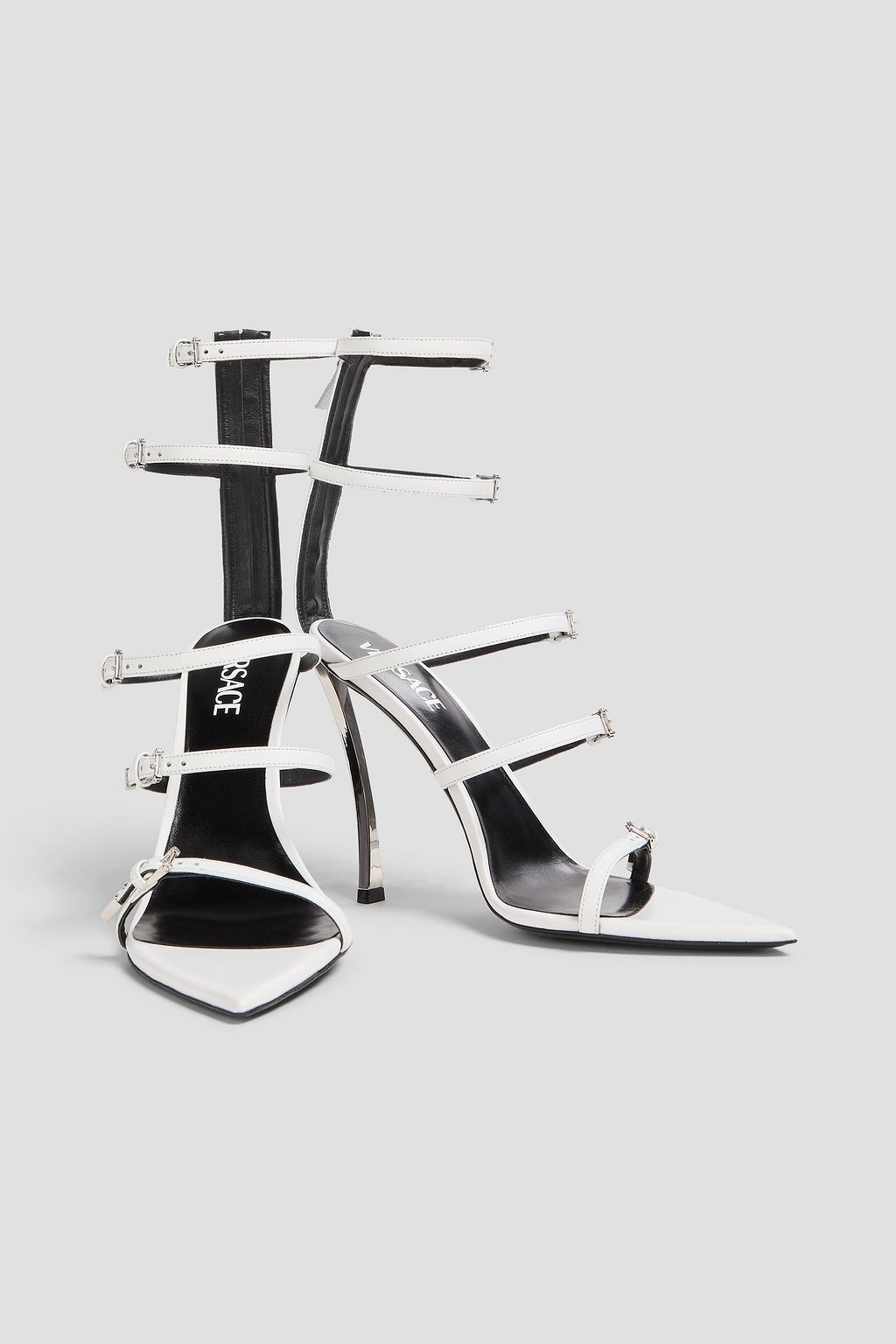 VERSACE Buckled leather sandals