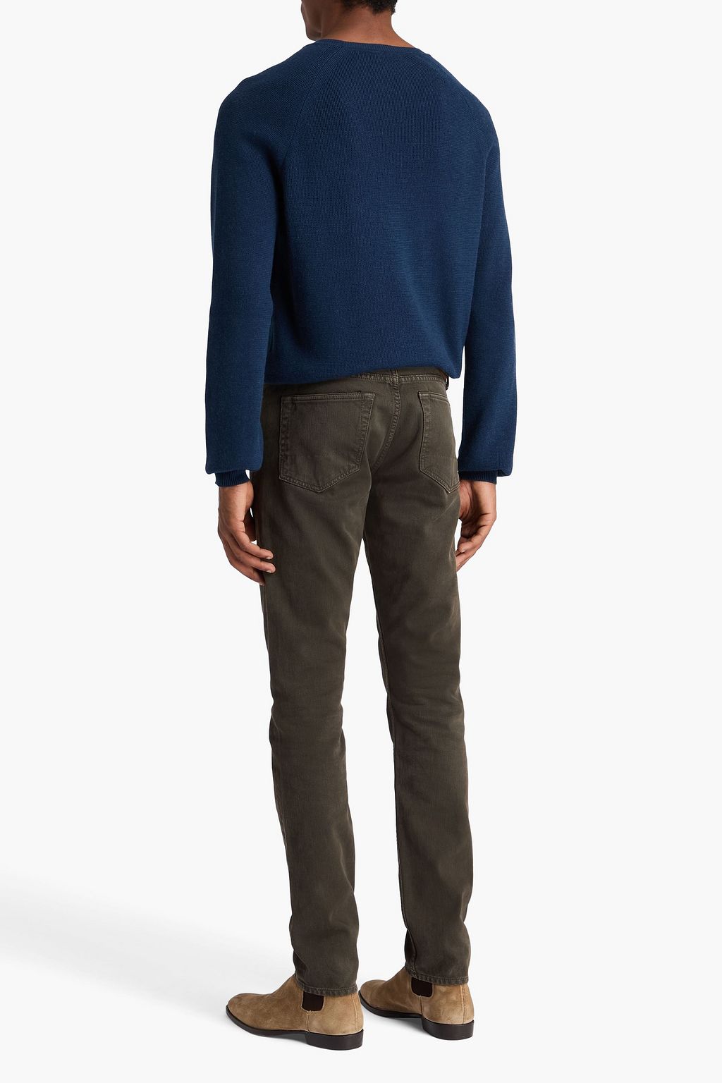 TOM FORD Cotton, wool and silk-blend sweater