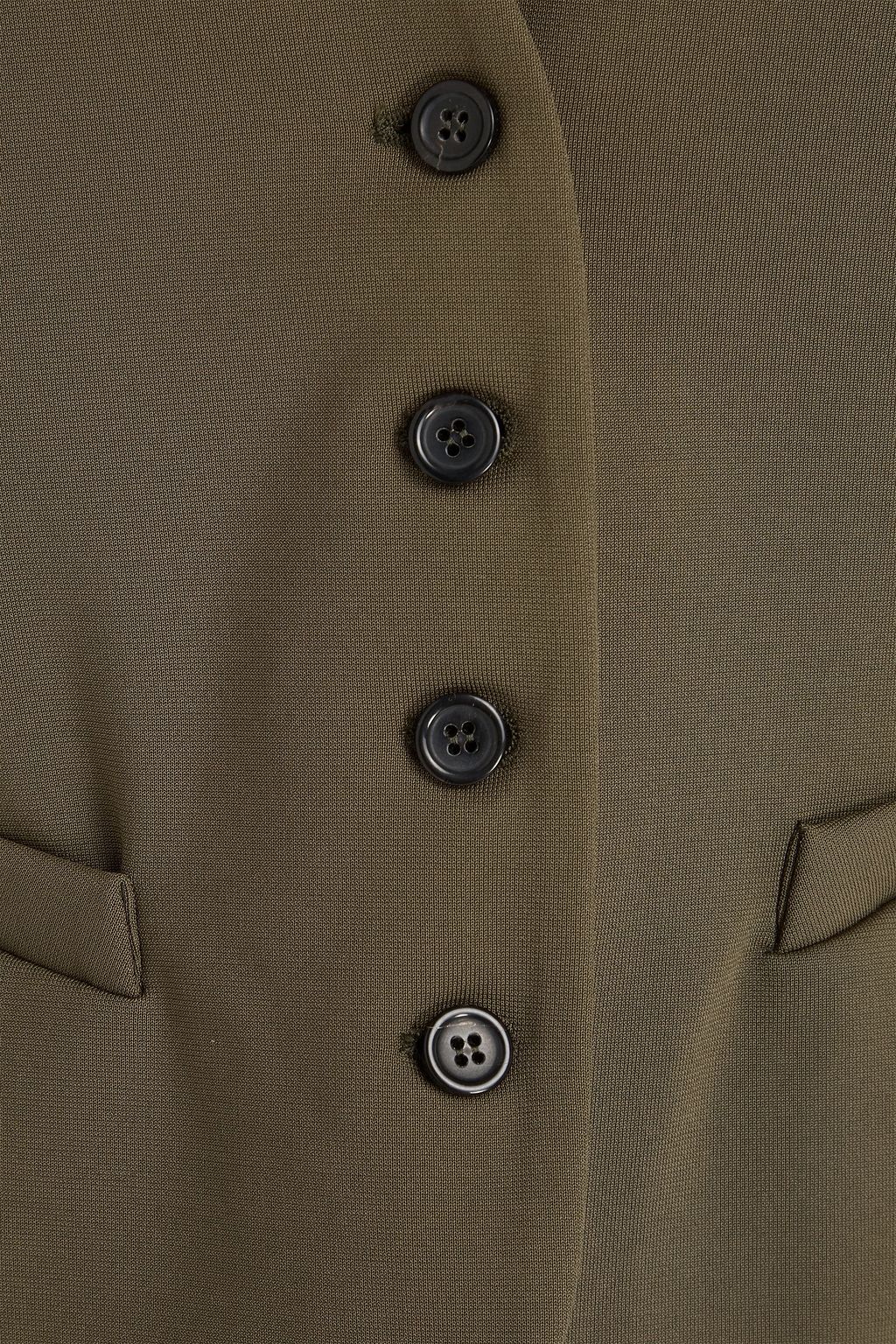 MAX MARA Weste aus Jersey mit Einsätzen aus glänzendem Jacquard