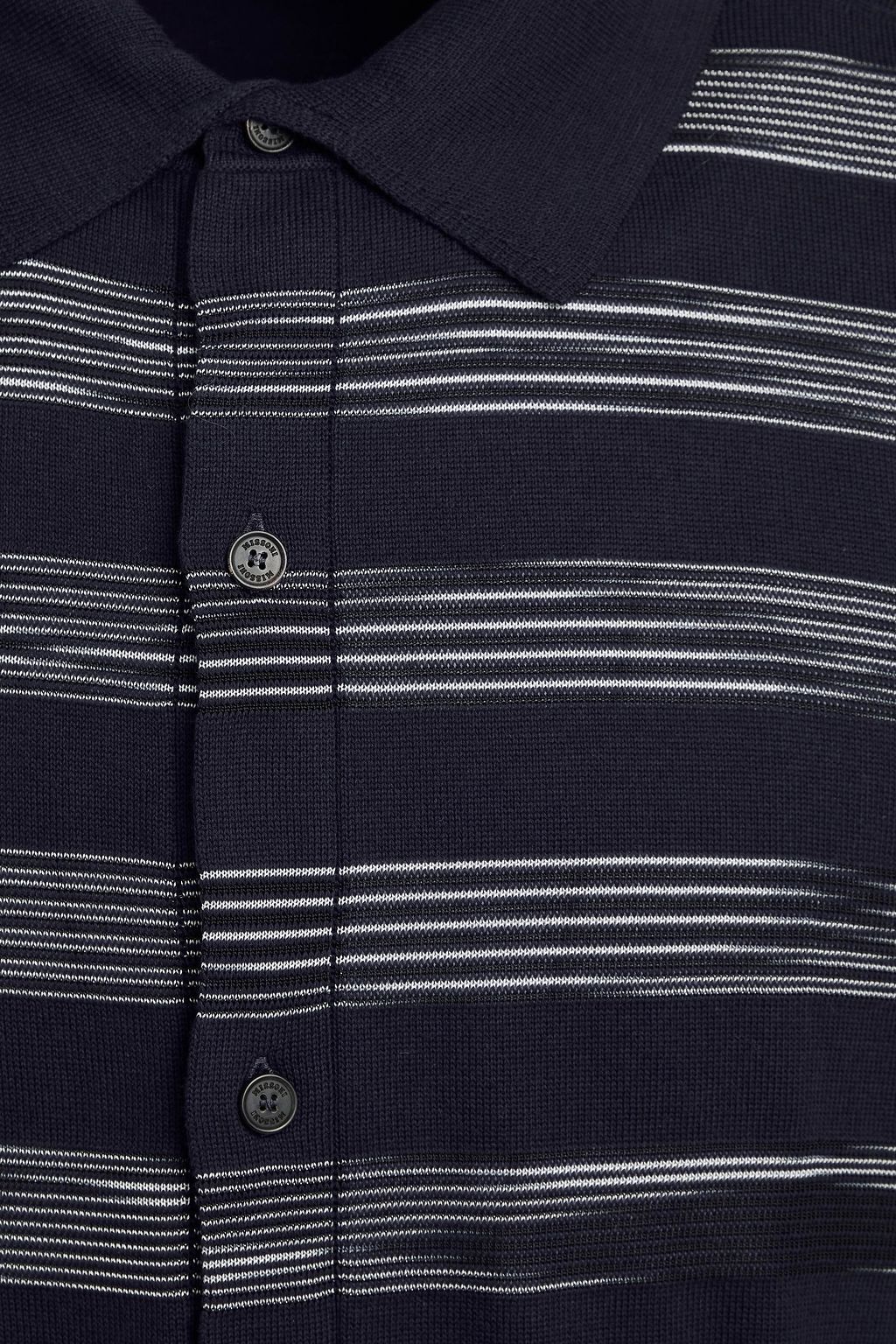 MISSONI Striped cotton-blend shirt
