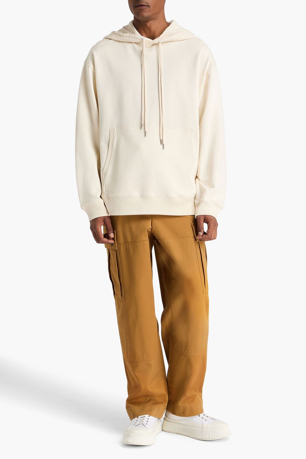 DRIES VAN NOTEN 프렌치 코튼 테리 후디