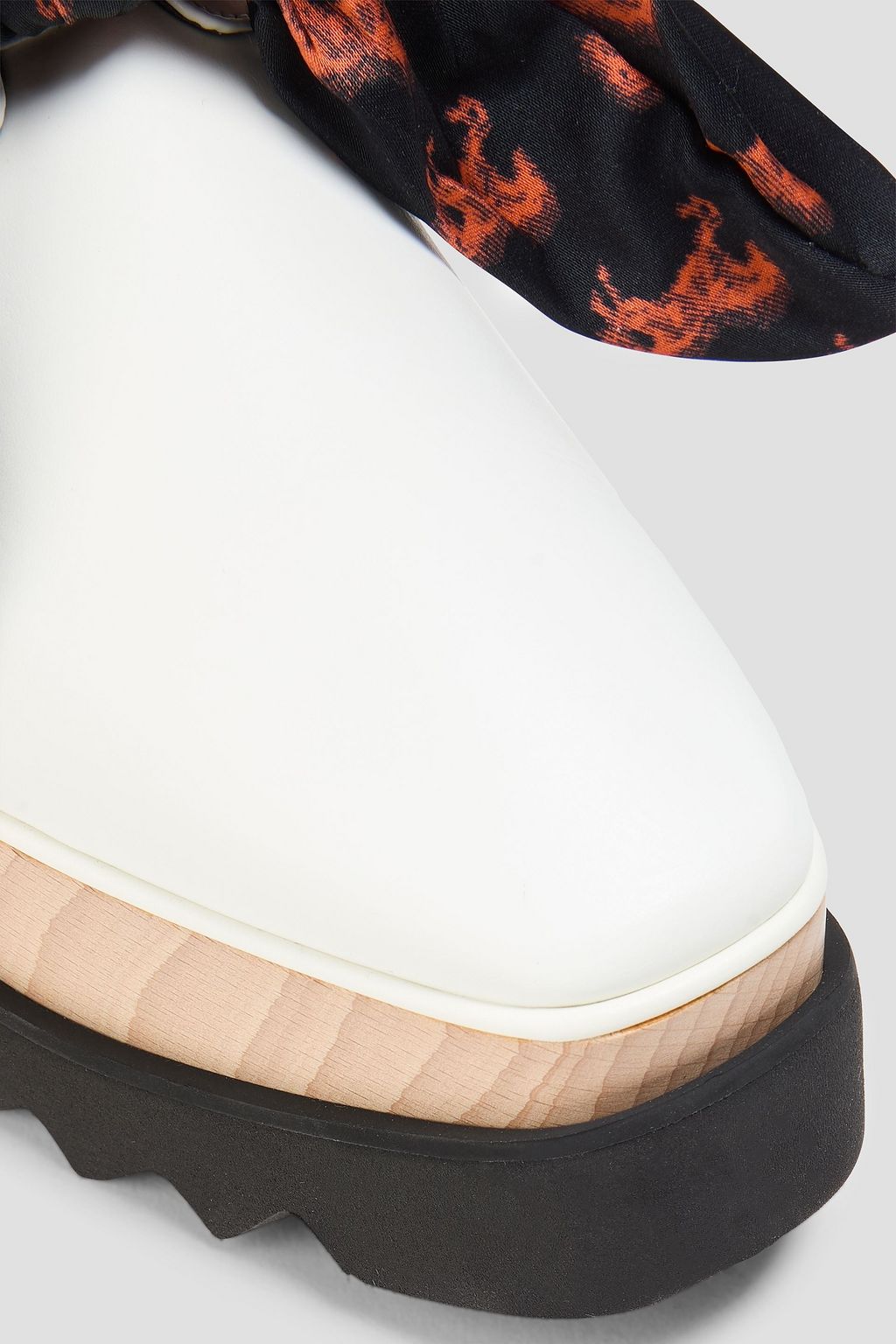STELLA MCCARTNEY Elyse Plateau-Brogues mit Schleife