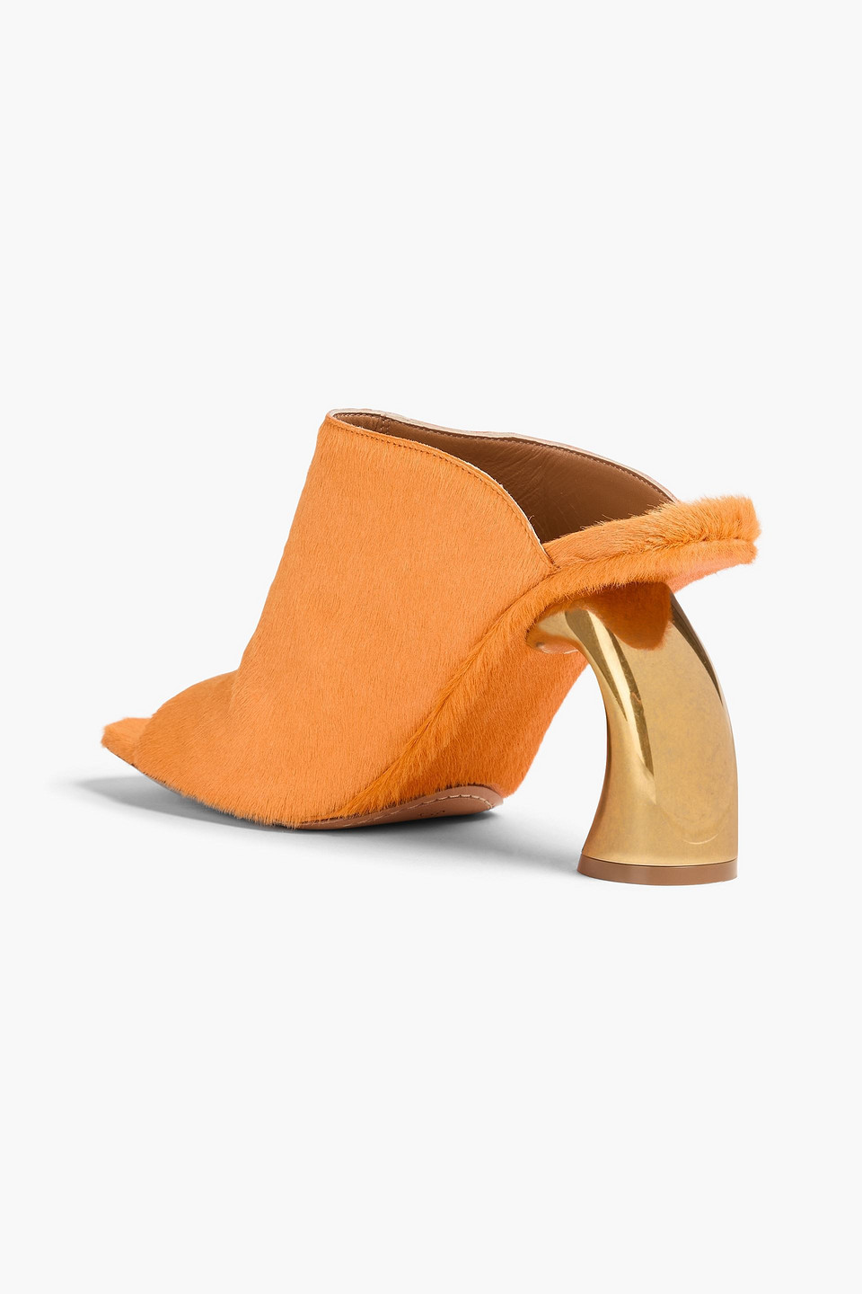 Dries Van Noten - Mules Aus Kalbshaar - Gelb - Eu 35 