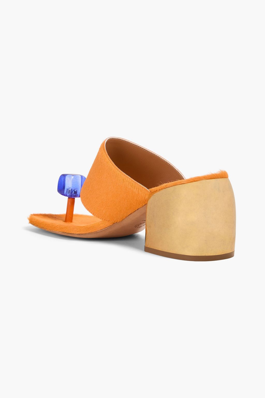 DRIES VAN NOTEN Calf hair sandals