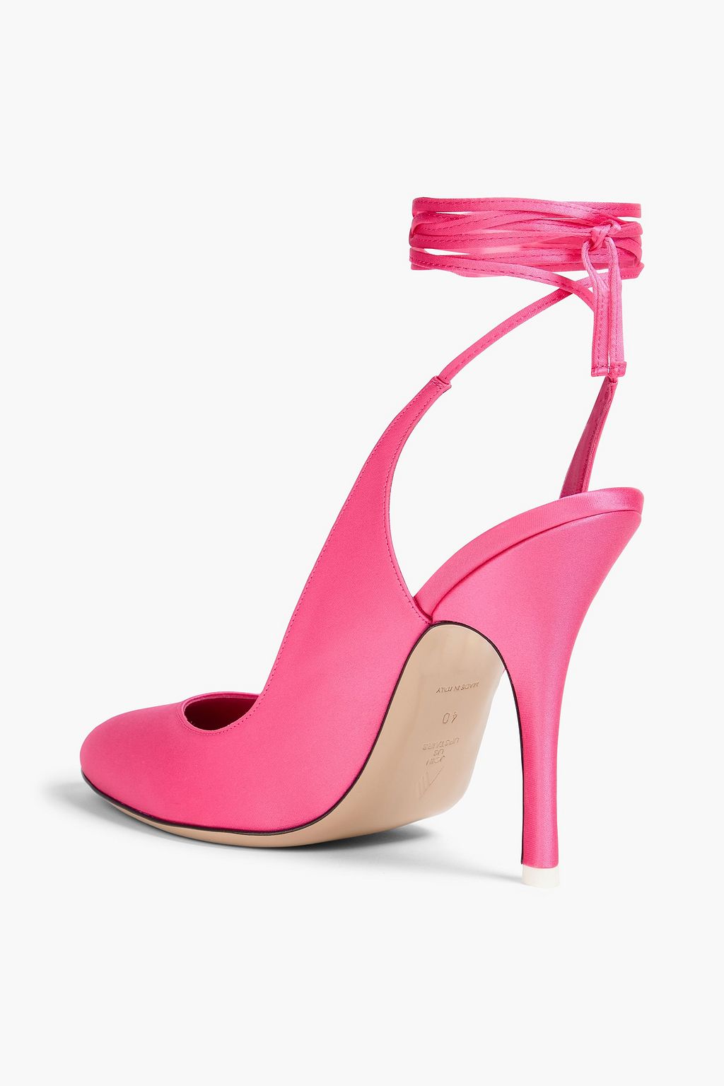 THE ATTICO Satin pumps
