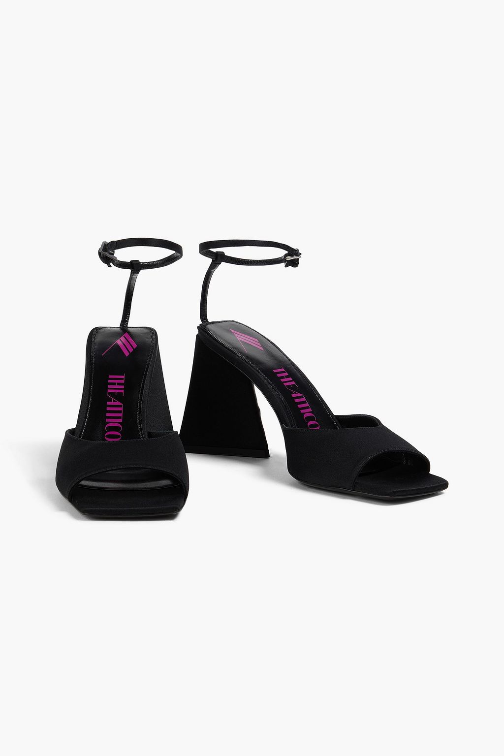 THE ATTICO Piper satin sandals