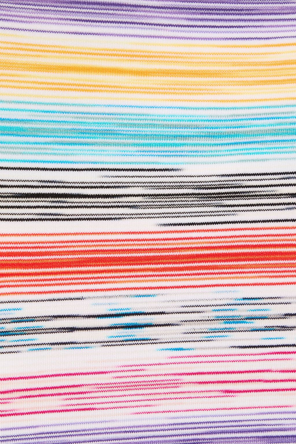 MISSONI 스페이스 다이 스트레치 니트 미니 스커트