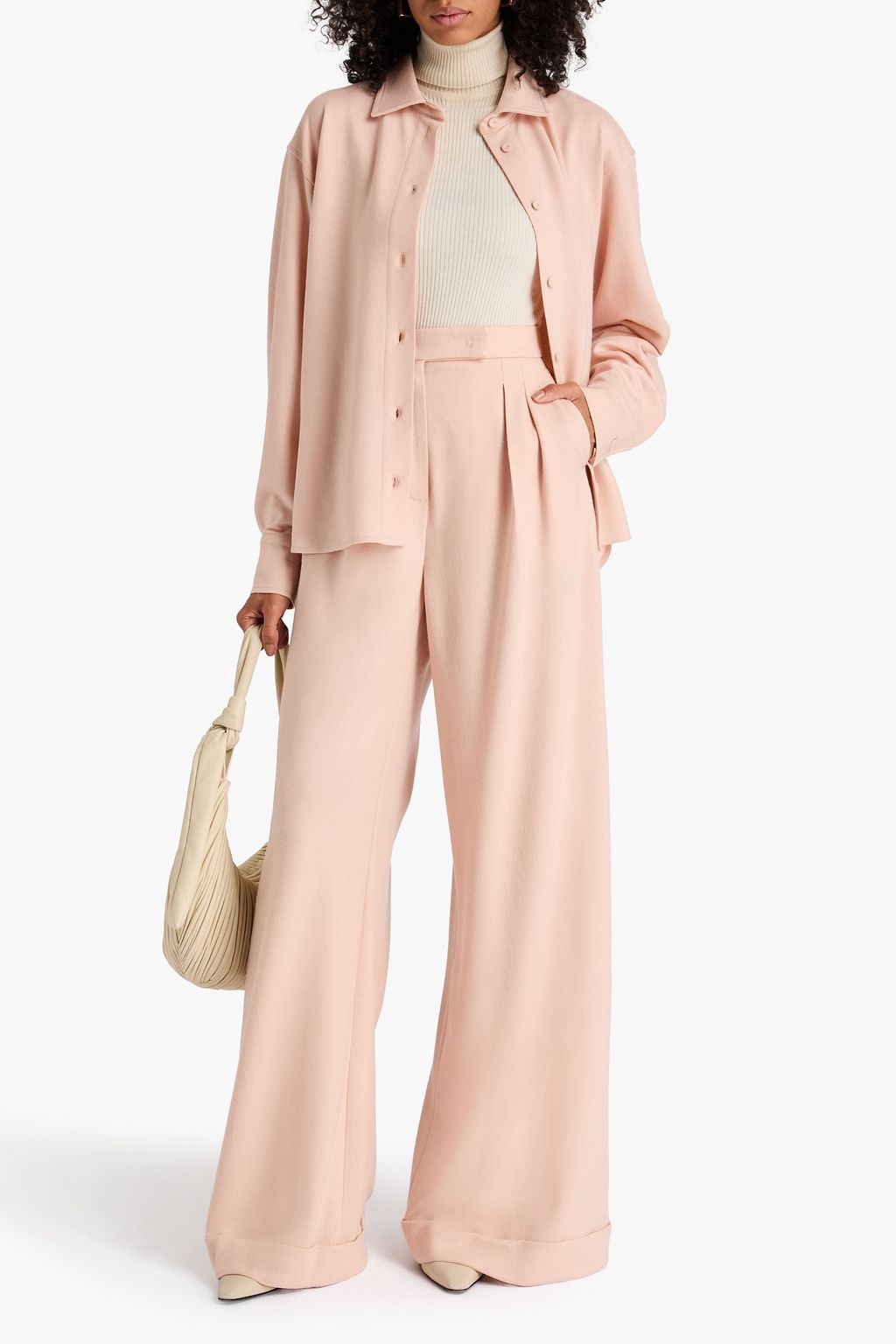 MAX MARA Faraday wool wide-leg pants