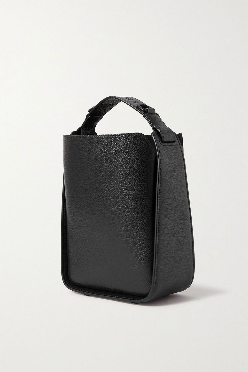 BALENCIAGA Tool 2.0 North South XS debossed textured-leather tote