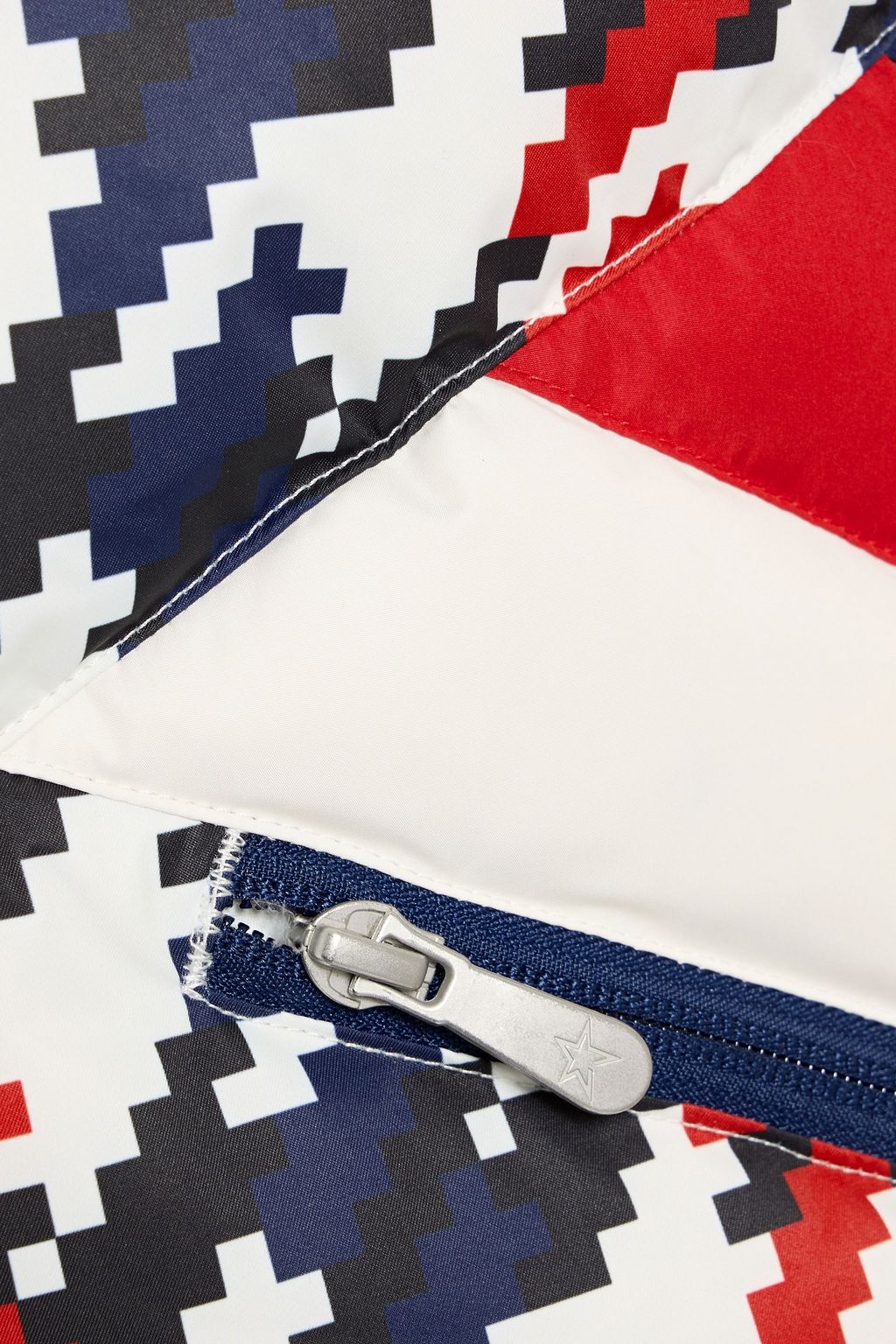 PERFECT MOMENT Quilted printed down ski jacket
