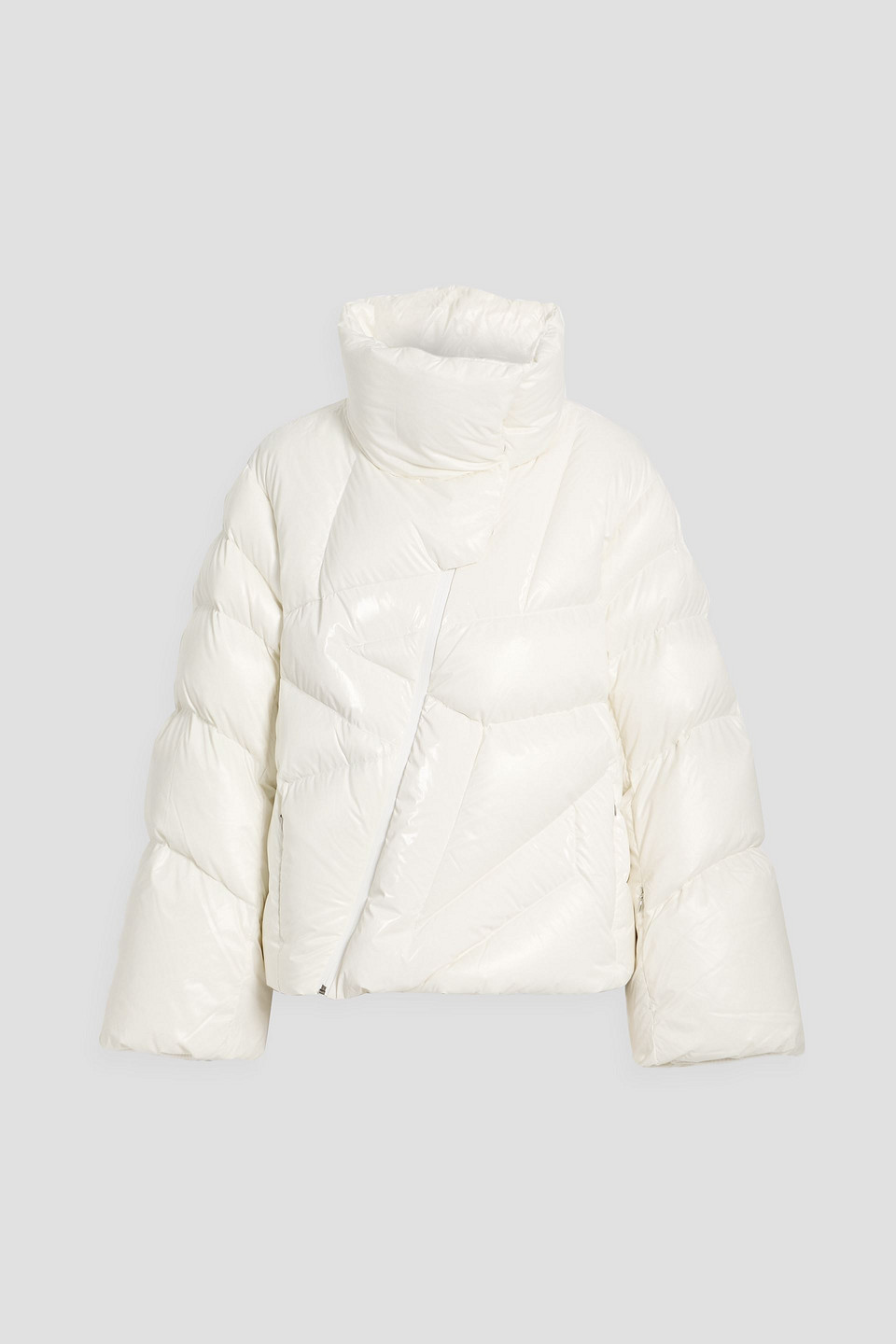 Perfect Moment Ariel Quilted Down Ski Jacket In White