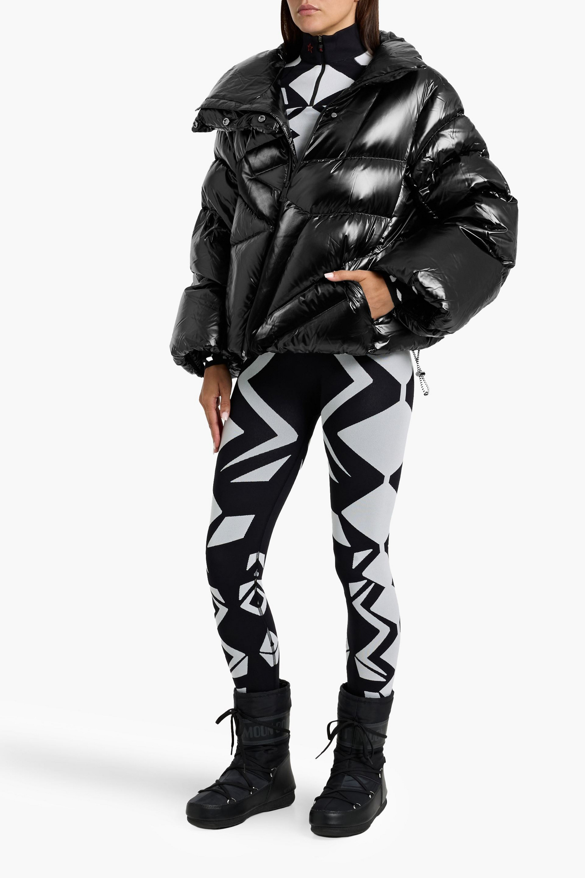 PERFECT MOMENT Ariel quilted down ski jacket