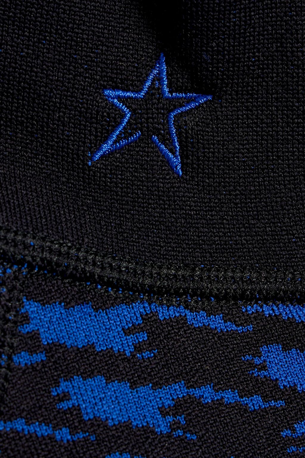 PERFECT MOMENT Jacquard-knit half-zip base layer