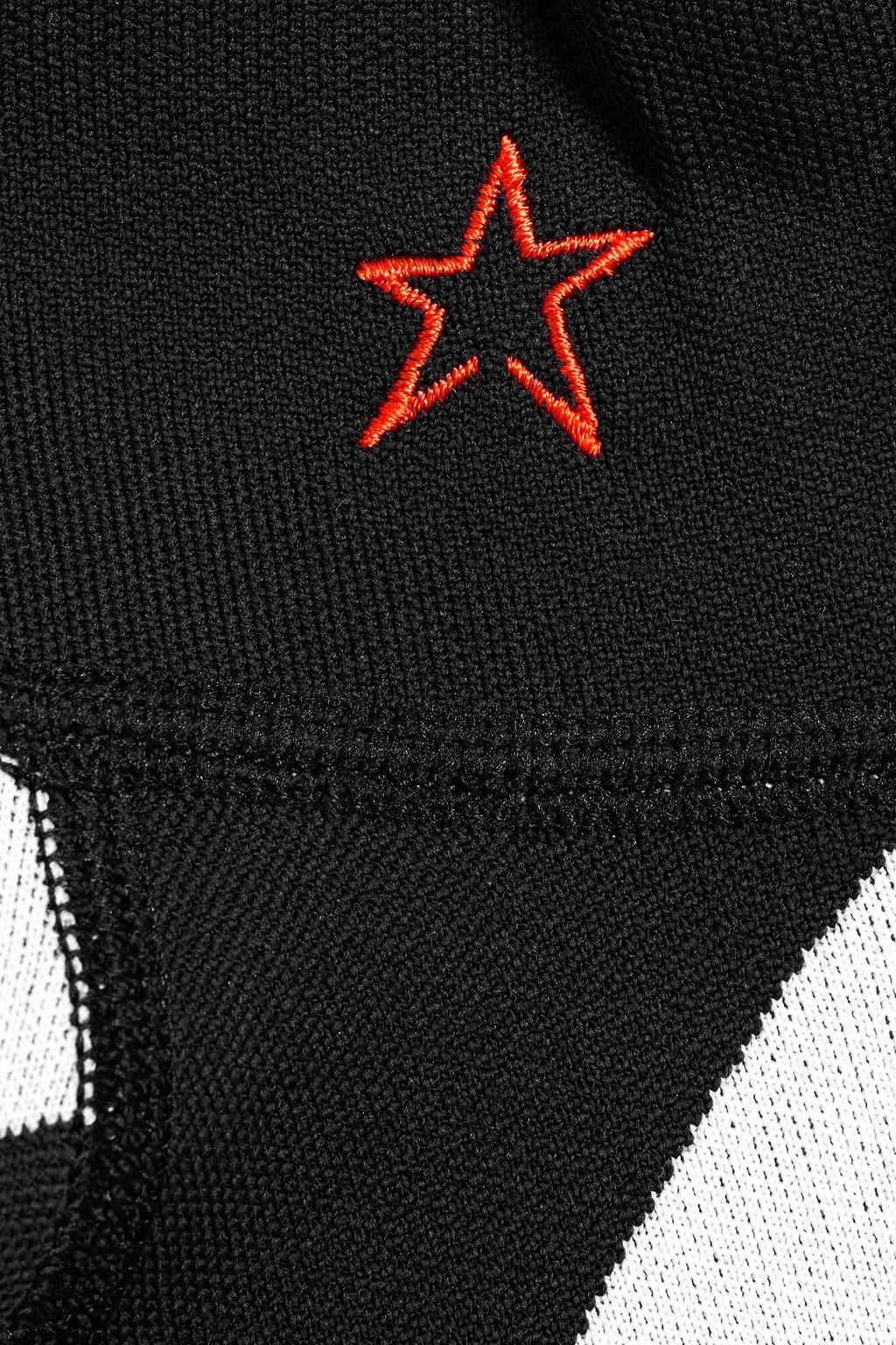 PERFECT MOMENT Jacquard-knit half-zip base layer