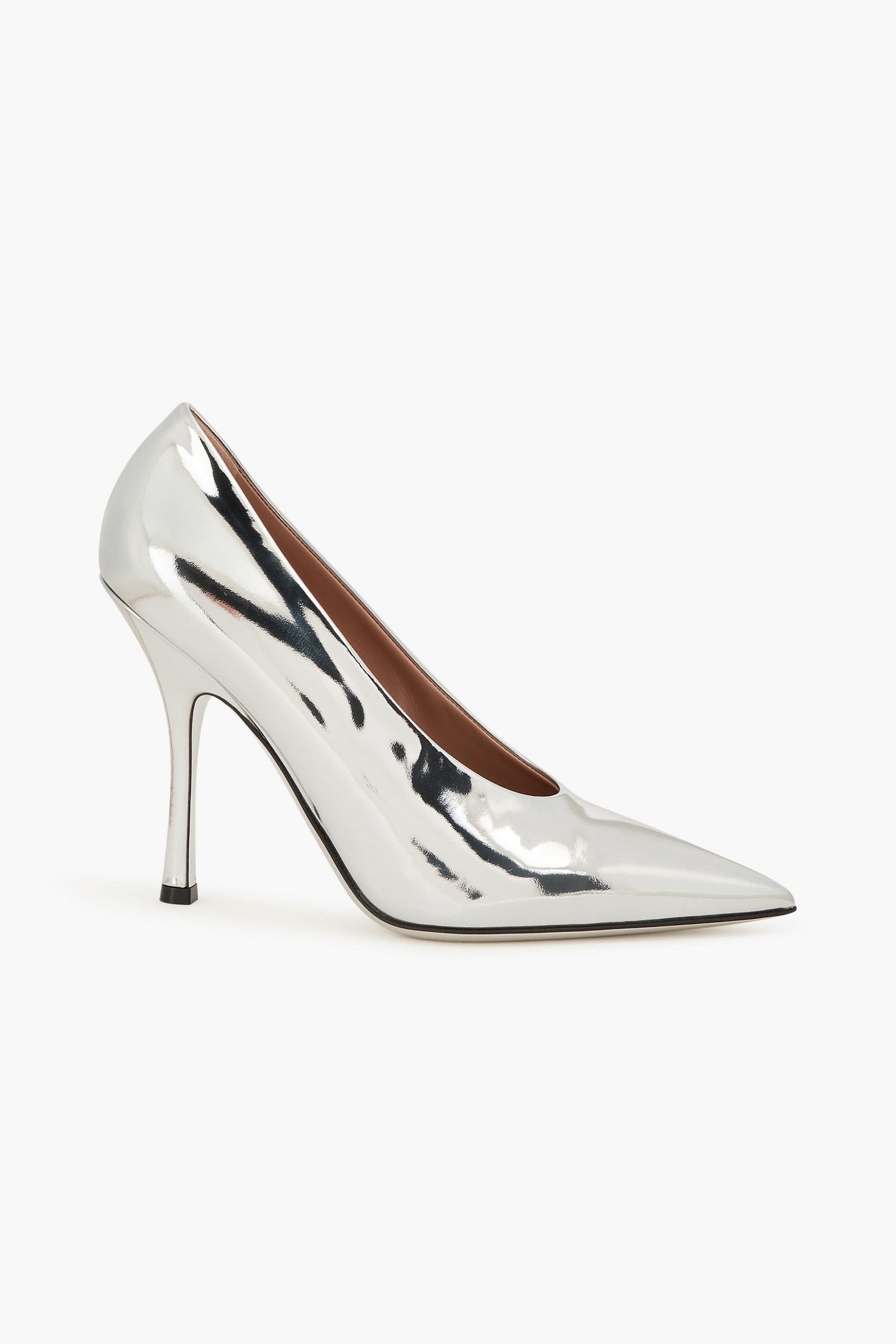Valentino Garavani Nite-Out 110 mirrored-leather pumps