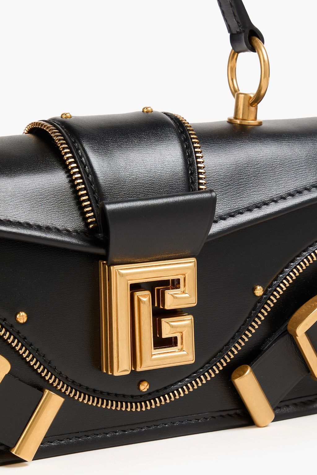 BALMAIN Blaze leather shoulder bag