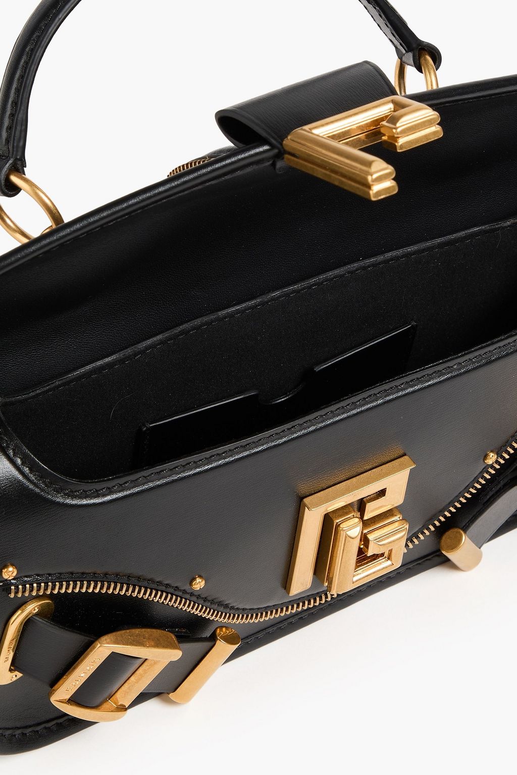 BALMAIN Blaze leather shoulder bag