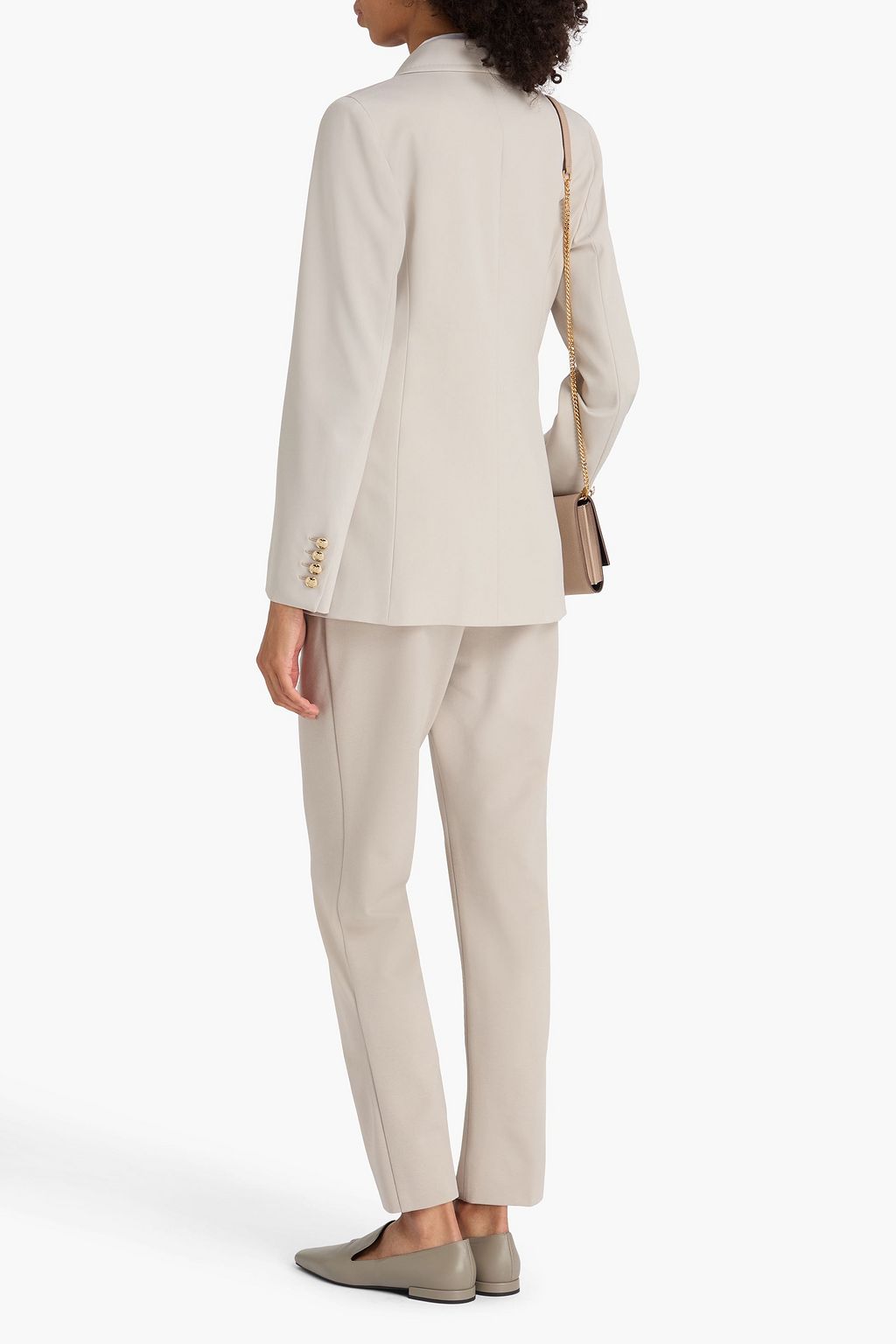 MAX MARA Reale double-breasted wool-blend twill blazer
