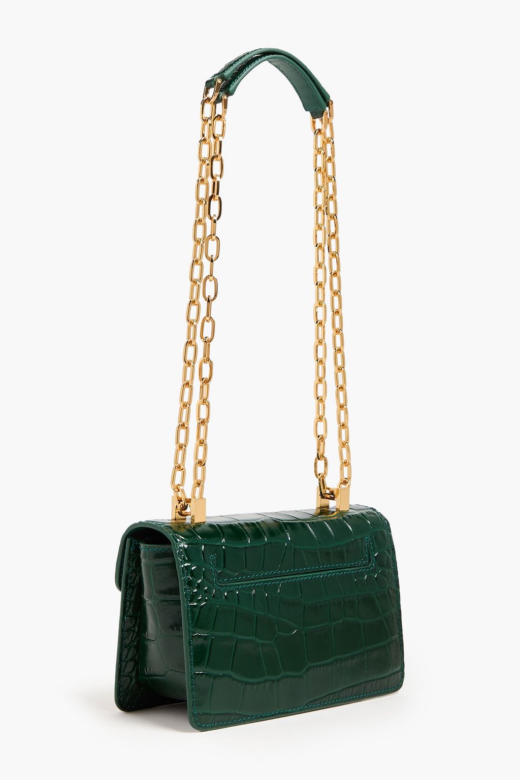TOM FORD Croc-effect leather shoulder bag