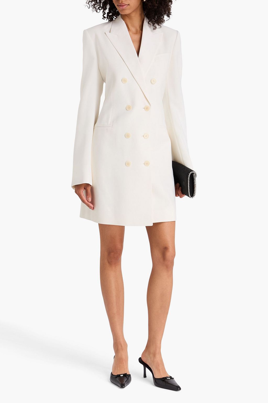 STELLA MCCARTNEY 더블 브레스티드 울 블레이저