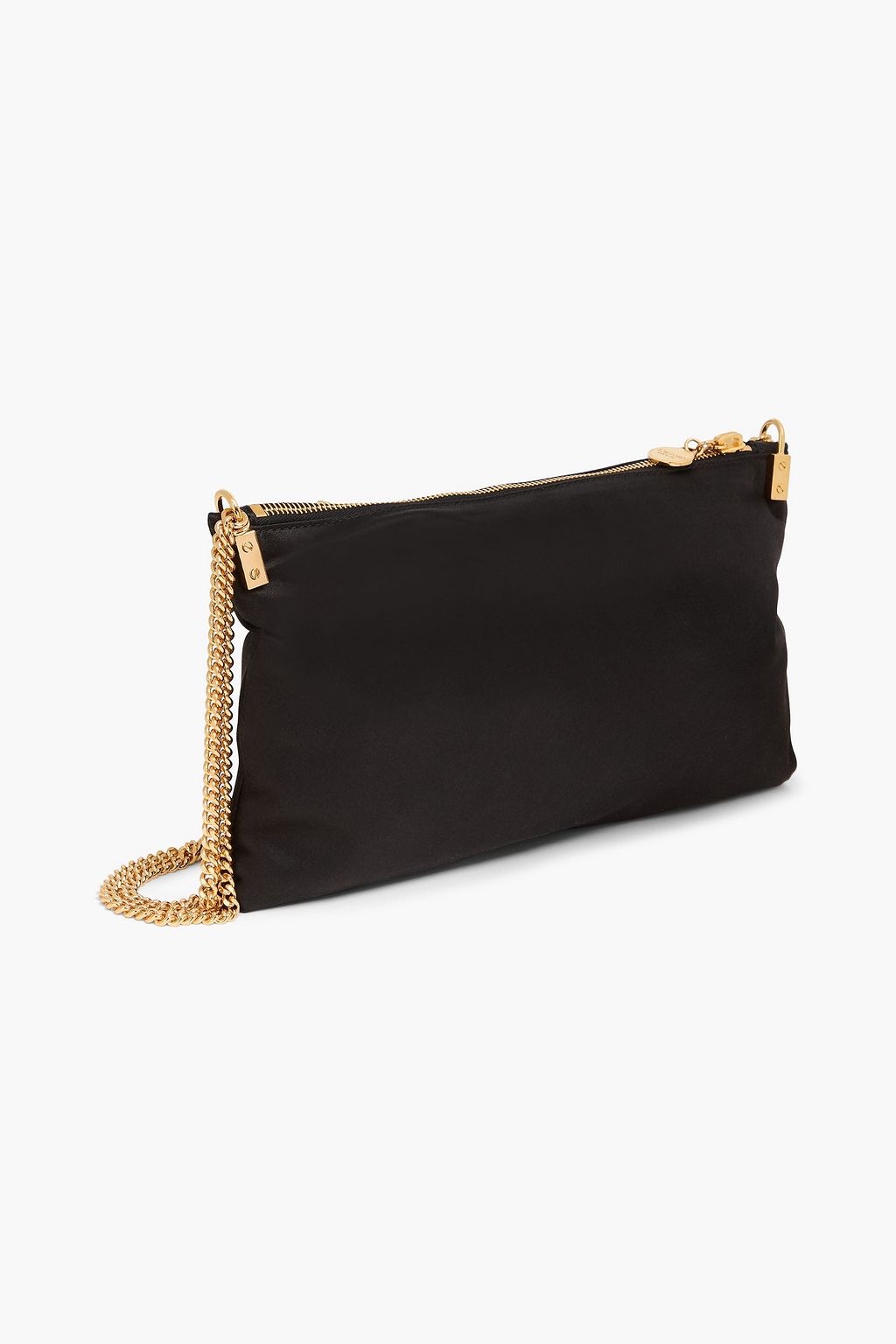 TOM FORD Sequin-embellished satin shoulder bag