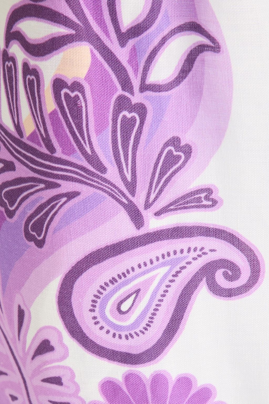 FARM RIO Midirock aus Leinen mit Paisley-Print