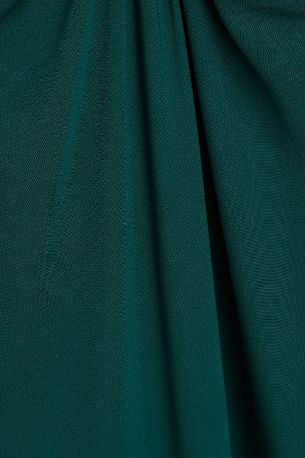 ROLAND MOURET Gathered cady gown