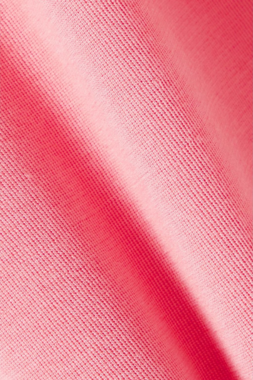 AKRIS Cashmere and silk-blend T-shirt