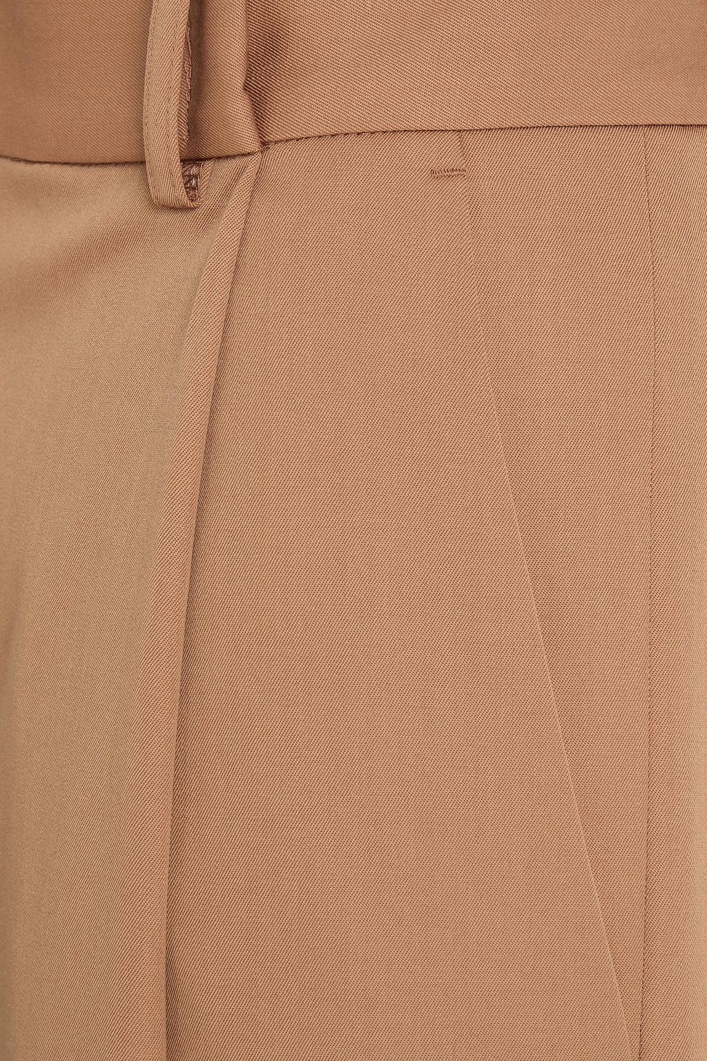DRIES VAN NOTEN Wool-twill wide-leg pants