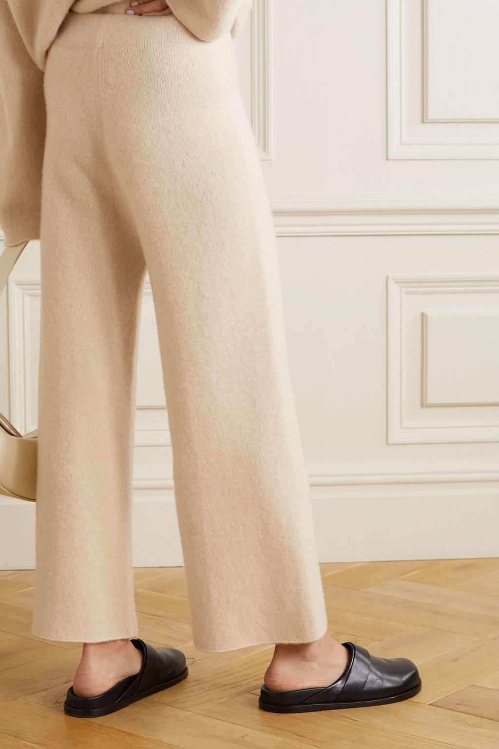 LAUREN MANOOGIAN Cashmere-blend track pants