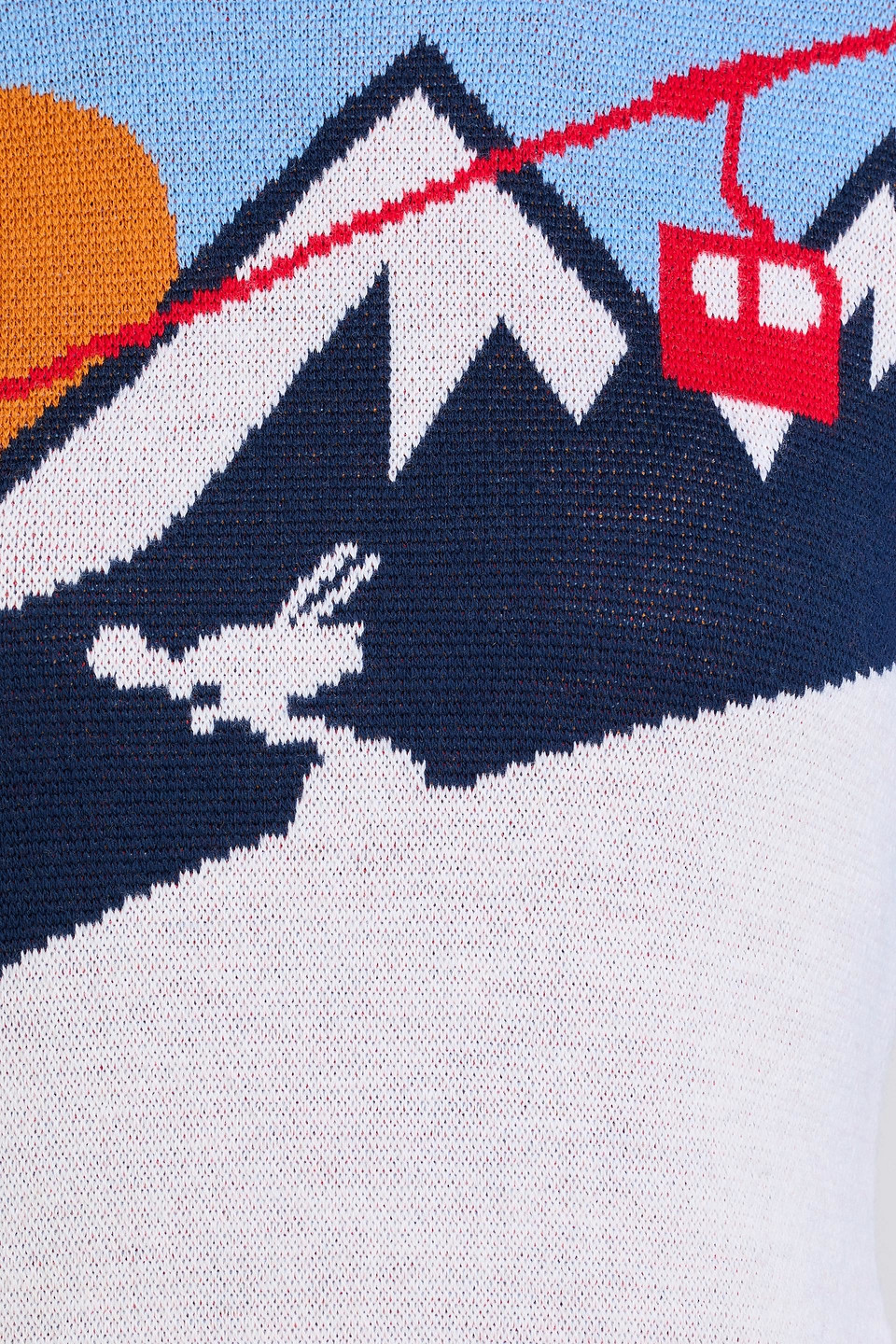We Norwegians Intarsia Merino Wool Turtleneck Sweater In Multi