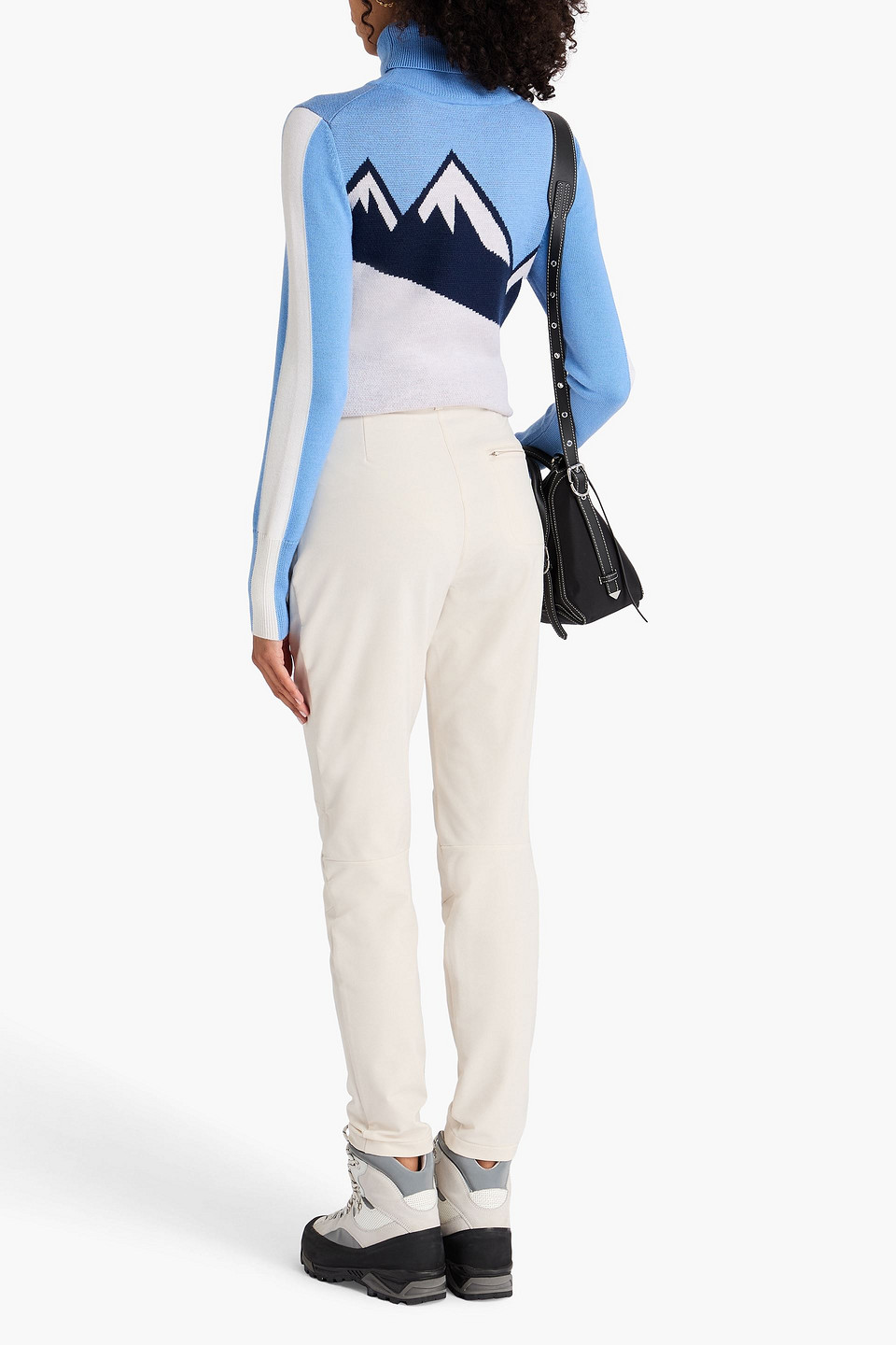 We Norwegians Intarsia Merino Wool Turtleneck Sweater In Multi