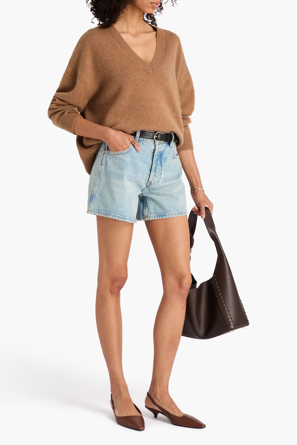 ANINE BING Lee cashmere sweater