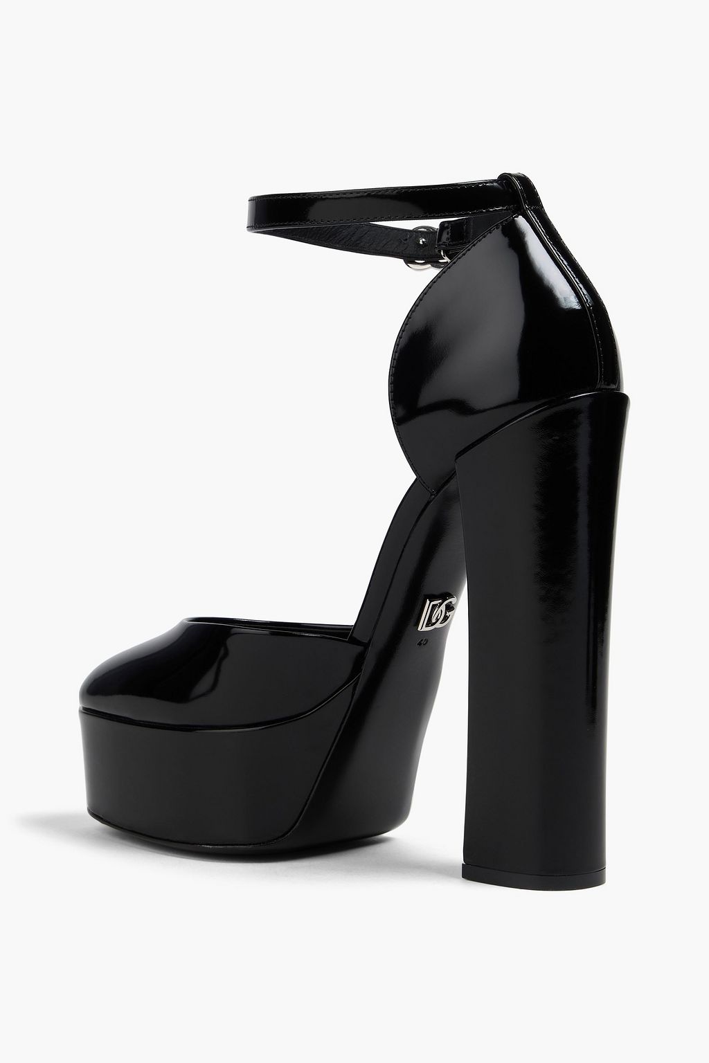 DOLCE&GABBANA Embellished leather pumps